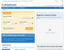 Tablet Screenshot of ca.4hotele.com