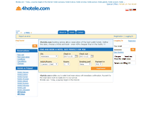 Tablet Screenshot of 4hotele.com